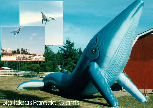 Humpback Helium Parade Balloon