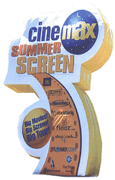 20' Tall Cinemax Summer Tour Inflatable