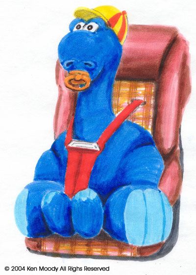 Inflatable Safety Character