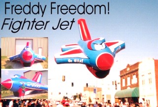 Freedy Freedom Helium Parade Balloon