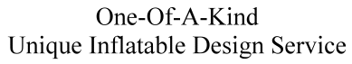 Inflatable Design Service