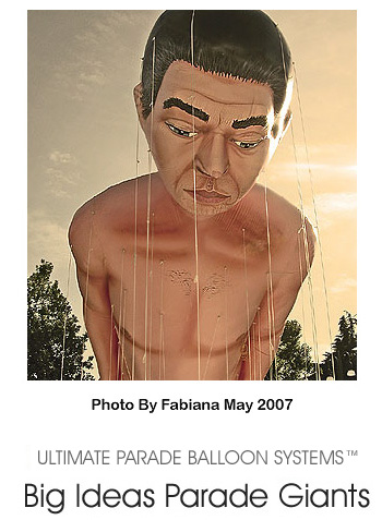 Artist Pawel Athamer Helium Balloon