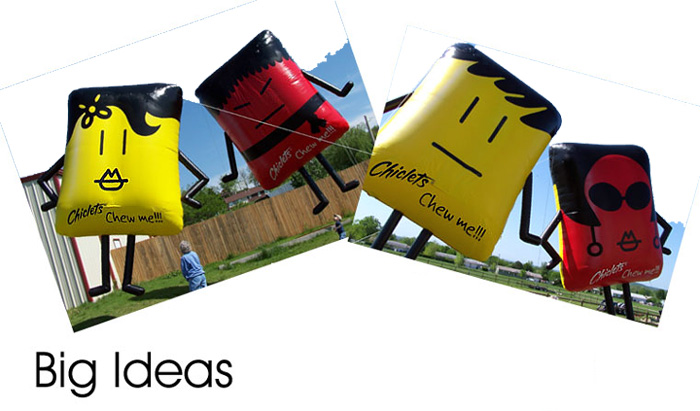 Helium Characters Chiclets